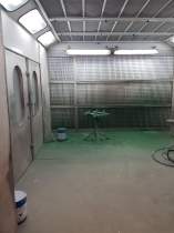 FB spray booth 4 x 4 x 2.9m + drying room 4 x 4 x 2.9m